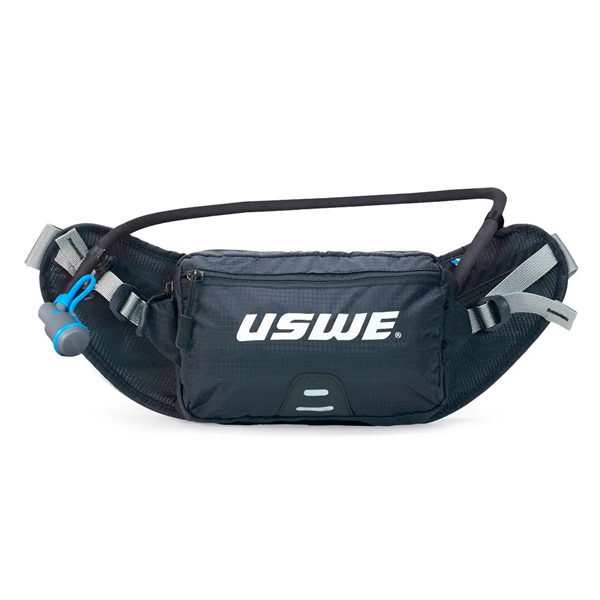 5202088001 USWE USWE Zulo Winter Waist Pack 2 L PACK WAIST HYDRATION ZULO WINTER 2L BK Zulo Winter Waist Pack Black