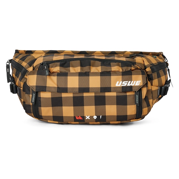 5206083049 USWE USWE Waist Hip Pack 6L - Flannel 6 L PACK WAIST HIP 6L BK/BRZ USWE Waist Hip Pack 6L - Flannel Black, Bronze