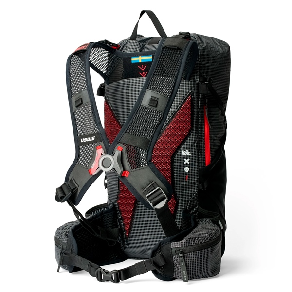 5101205701 USWE USWE VST Mesh Harness for Daypack HARNESS MESH VST DAYPACK BK USWE VST Mesh Harness for Daypack 