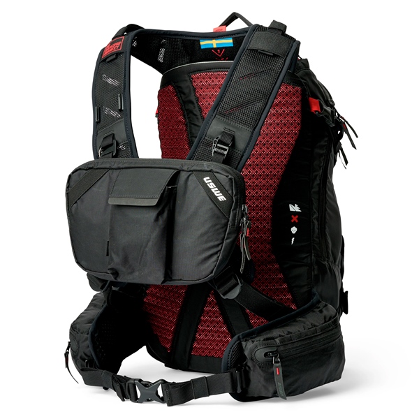 5101205901 USWE USWE VST Detachable Chest Pocket POCKET CHEST DETACHABLE VST DAYPACK BK VST Detachable Chest Pocket Black