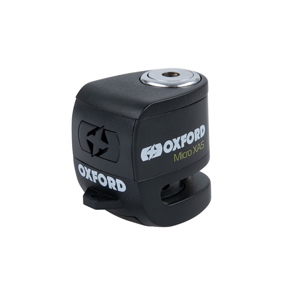 LK214 OXFORDPRODUCTS Oxford Products Scoot XA5 Super Strong Alarm Disc Lock DISC LOCK SCOOT XA5 5.5MM PIN OG/BK Scoot XA5 Super Strong Alarm Disc Lock 