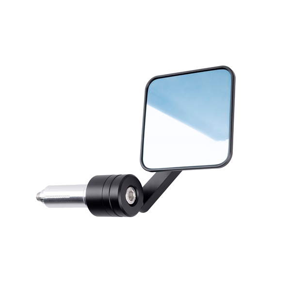 OX509 OXFORDPRODUCTS Oxford Products Square Bar End Mirror Bolt-on BAR END MIRROR SQUARE 360 OXFORD Square Bar End Mirror Black