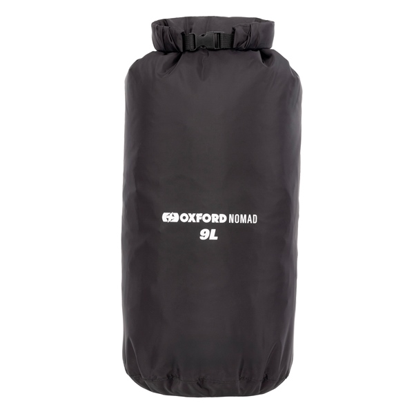 OL592 OXFORDPRODUCTS Oxford Products Nomad Dry Bag 9 L DRY BAG NOMAD 9L BK OXFORD Nomad Dry Bag Black
