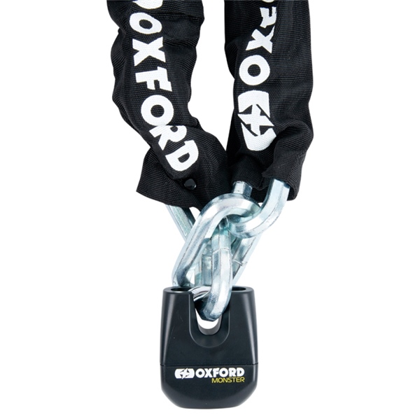 OF16 OXFORDPRODUCTS Oxford Products Monster Chain Lock CHAIN LOCK MONSTER 14MM X 1.2M Monster Chain Lock 