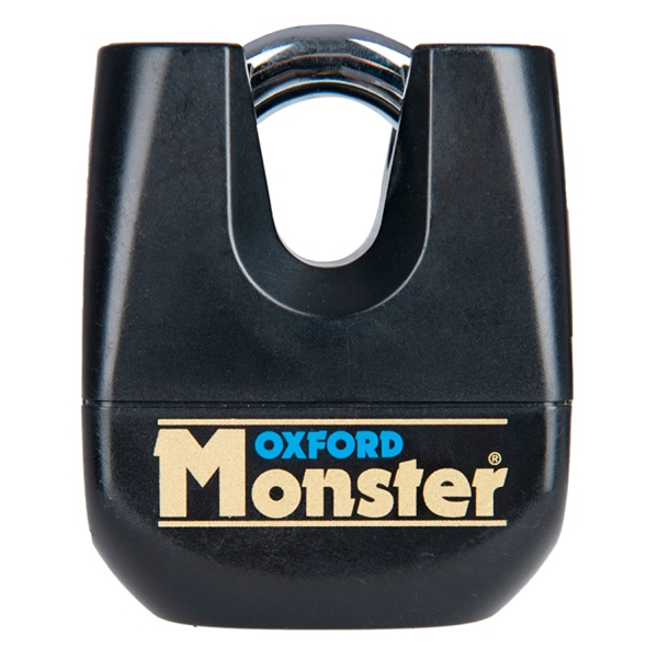 OF31 OXFORDPRODUCTS Oxford Products Monster Padlock PADLOCK MONSTER 11MM BK OXFORD Monster Padlock 