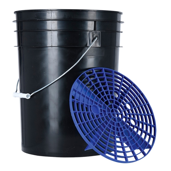 OX257 OXFORDPRODUCTS Oxford Products Wash Bucket with Grit Guard BUCKET WASH W/GRIT GUARD 20L OXFORD Wash Bucket with Grit Guard 