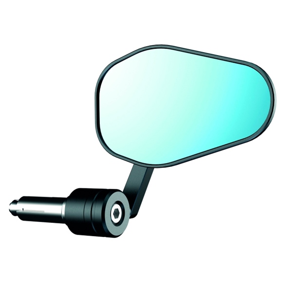 OX510 OXFORDPRODUCTS Oxford Products Shield Bar End Mirror Bolt-on BAR END MIRROR SHIELD OXFORD Shield Bar End Mirror Black