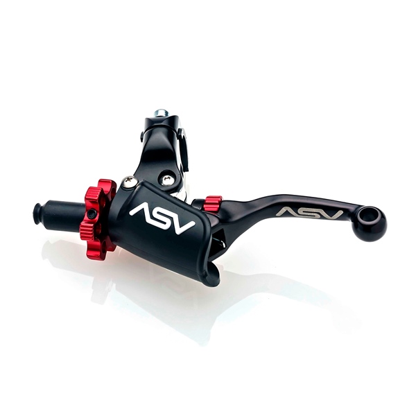 CDF406PX-SK ASV ASV INVENTIONS F4 Série Off-Road/ATV Pro Clutch lever CLUTCH LEVER SHORT F4 W/PERCH BK ASV F4 Série Off-Road/ATV Pro Clutch lever 
