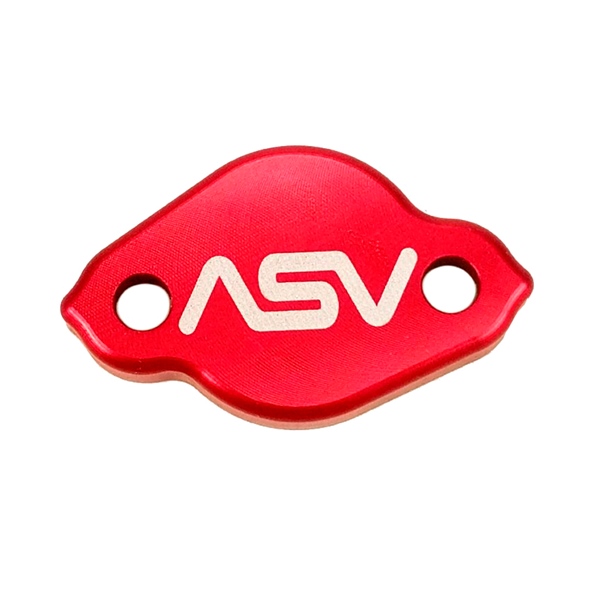 MDN603-R ASV ASV INVENTIONS Off Road Front & Rear Brake Reservoir cap MASTER CYLINDER CAP RR RD HON ASV Off Road Front & Rear Brake Reservoir cap Red