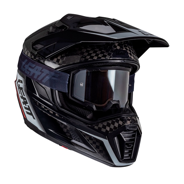 Image-2 LEATT 9.5 ADV Off-Road Helmet Kit V25 - Goggle Included HELM ADV 9.5 V25 KIT CARB 2XL LEATT 1025101105 1025101105 LEATT