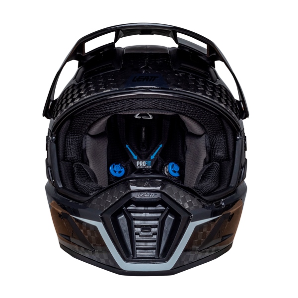 Image-6 LEATT 9.5 ADV Off-Road Helmet Kit V25 - Goggle Included HELM ADV 9.5 V25 KIT CARB 2XL LEATT 1025101105 1025101105 LEATT
