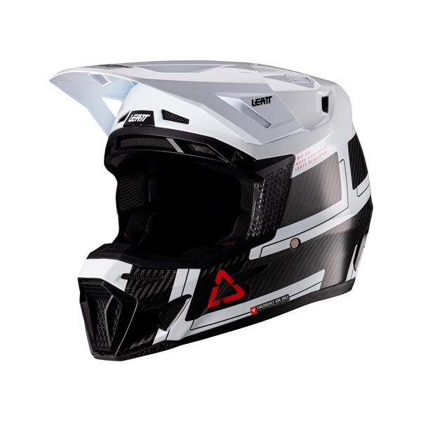 Image-3 LEATT 9.5 Off-Road Helmet Kit V26 - Goggle Included HELM MOTO 9.5 V26 KIT CARB/WH 2XL LEATT 1026000105 1026000105 LEATT