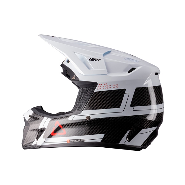 Image-4 LEATT 9.5 Off-Road Helmet Kit V26 - Goggle Included HELM MOTO 9.5 V26 KIT CARB/WH 2XL LEATT 1026000105 1026000105 LEATT