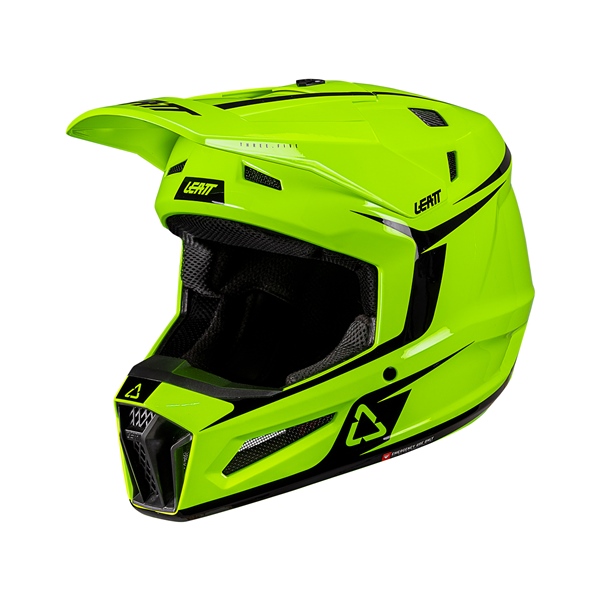 Image-3 LEATT 3.5 Off-Road Helmet Kit V26 - Goggle Included HELM MOTO 3.5 V26 KIT NEON YE 2XL LEATT 1026000755 1026000755 LEATT