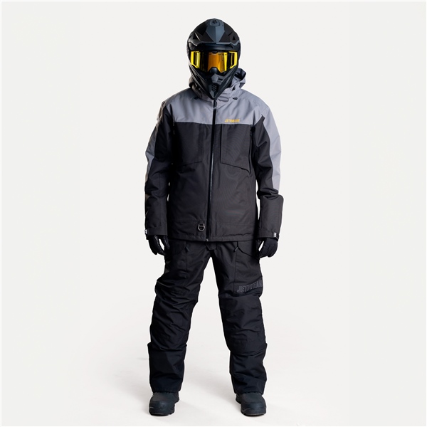 J26142-300-XXL JETHWEAR Jethwear Venture SAFE Unisex Jacket JACKET VENTURE SAFE BK/GY/YE 2XL Venture SAFE Unisex Jacket Black, Gray, Yellow