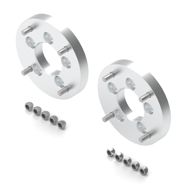 493080 COMMANDER COMMANDER Wheels adapters WHEEL ADAPTER 5X114.3 - 4X156 Wheels adapters Silver