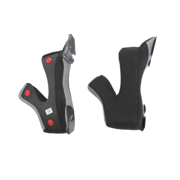 T707 CHEEK XS CKX CKX TX707 Cheek Pad CHEEK PAD TX707 XS QTY2 CKX Helmet Components & Pieces Black