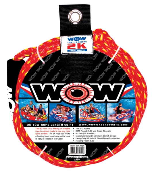 2K, 60', Watersport Tow Rope