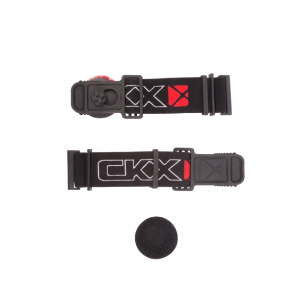 YH90/RAPIDCLIP CKX CKX Quick Goggles Strap, Ghost RAPIDCLIP STRAP GHOST CKX Quick Goggles Strap, Ghost 