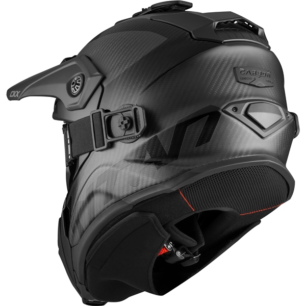 Image-3 CKX Titan Original Carbon Helmet - Trail and Backcountry Solid - 210° Goggle Included HELM TITAN ORI DL SOLID CARB XL CKX 507255 507255 CKX