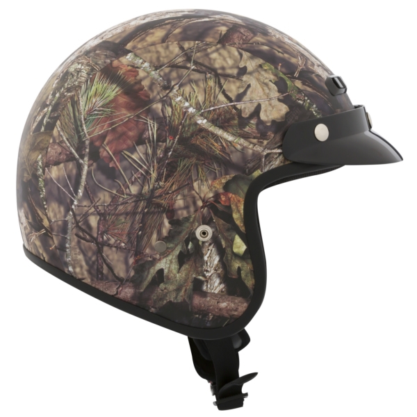 518596 CKX CKX VG200 Open-Face Helmet Hunt HELM VG200 SOLID HUNT BRW/GR MAT 2XL CKX VG200 Open-Face Helmet Matte Brown, Matte Green