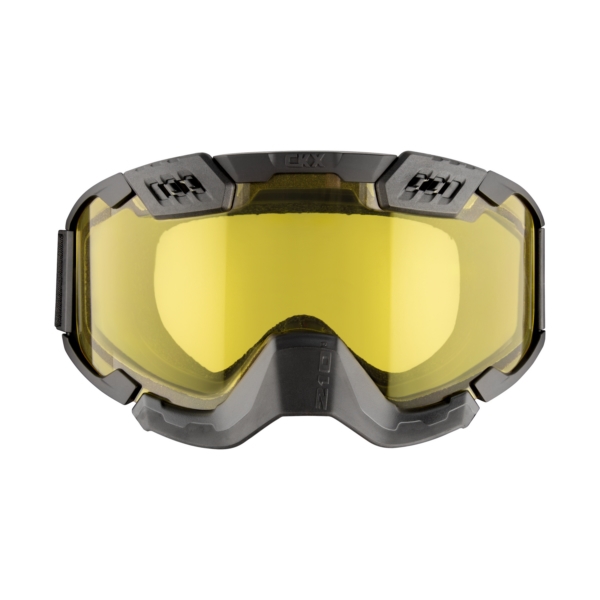 Image-2 CKX 210° Goggles with Controlled Ventilation for Backcountry Matte Black GOGG WIN 210 BC BK MAT LD/YE CTRL CKX 508106 508106 CKX
