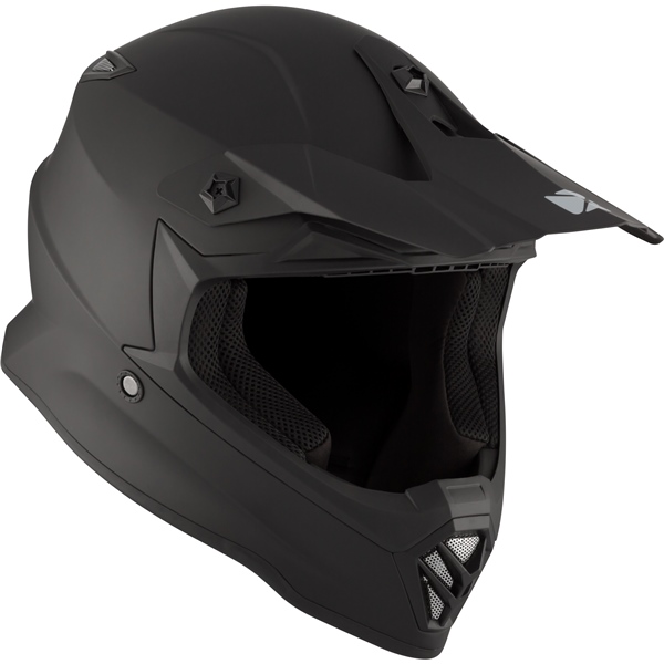 Image-2 CKX TX019Y Off-Road Helmet Solid - Without Goggle HELM TX019Y SOLID BK MAT XL CKX 511165 511165 CKX