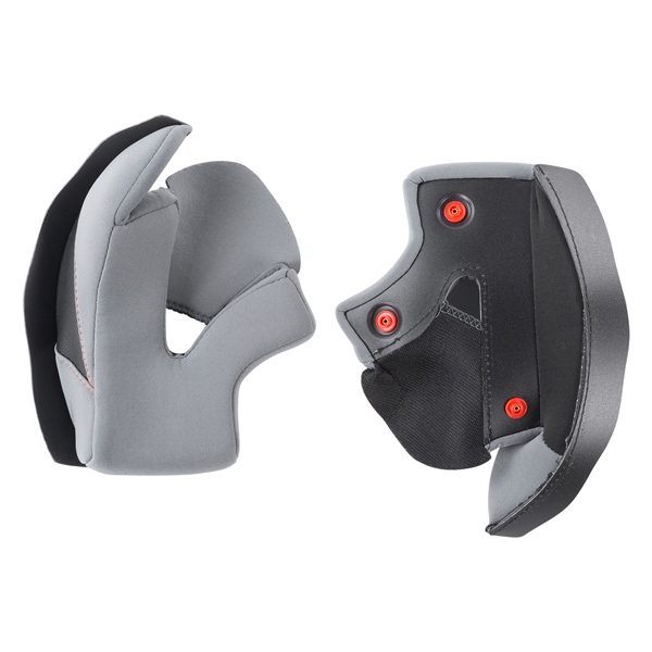 511602 CKX CKX RR519Y Cheek Pad CHEEK PAD RR519Y BK S CKX Helmet Components & Pieces Black