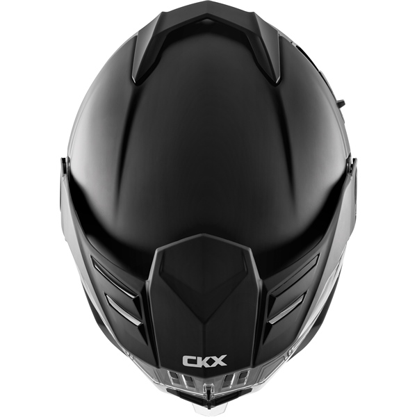 Image-5 CKX Mission Free-Face Helmet Solid HELM MISSION EDLP SOLID MAT BK 5XL 517489 517489 CKX