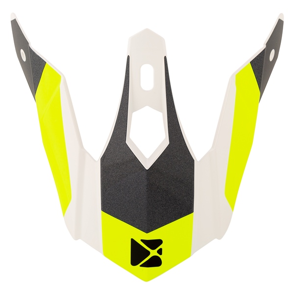 512996 CKX CKX Peak for TX019Y Helmet Force PEAK TX019Y FORCE JA HI-VIZ CKX Visors Yellow