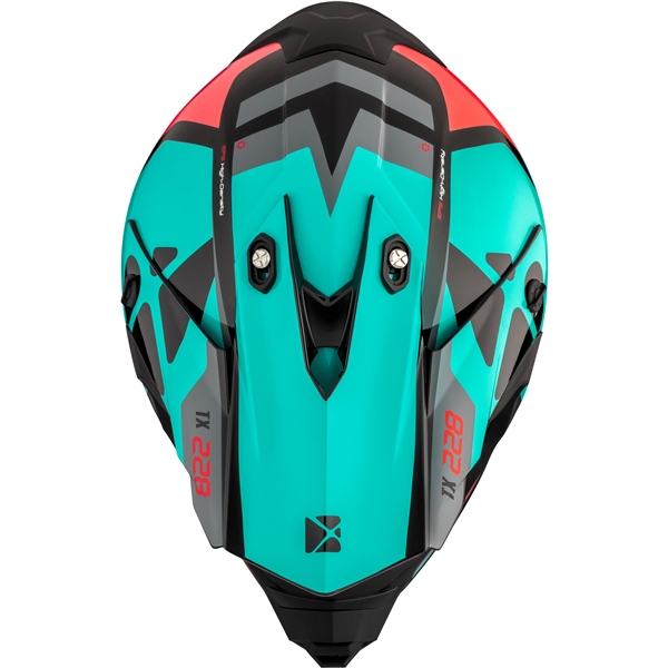 CKX TX228 Off-Road Motocross Dirt Bike ATV Helmet Fuel Race Dart Graphic