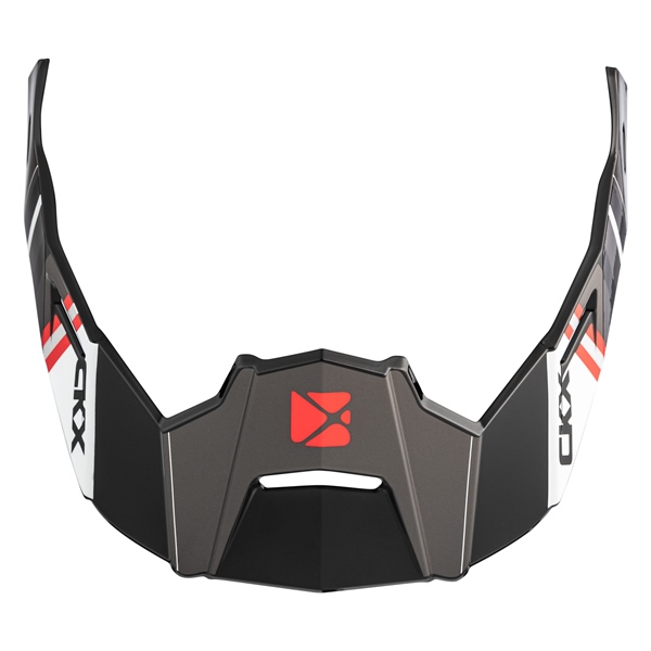 515048 CKX CKX Peak for Razor & Razor-X Helmet Tropic PEAK RAZOR-X TROPIC GY GLOSS CKX Visors Gray
