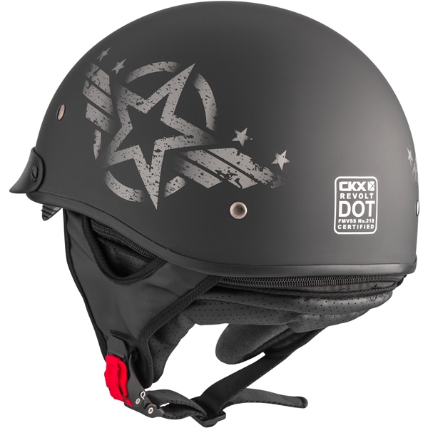 Image-3 CKX Revolt RSV Half Helmet Decoy HELM REVOLT DECOY GY 2XL CKX 515106 515106 CKX