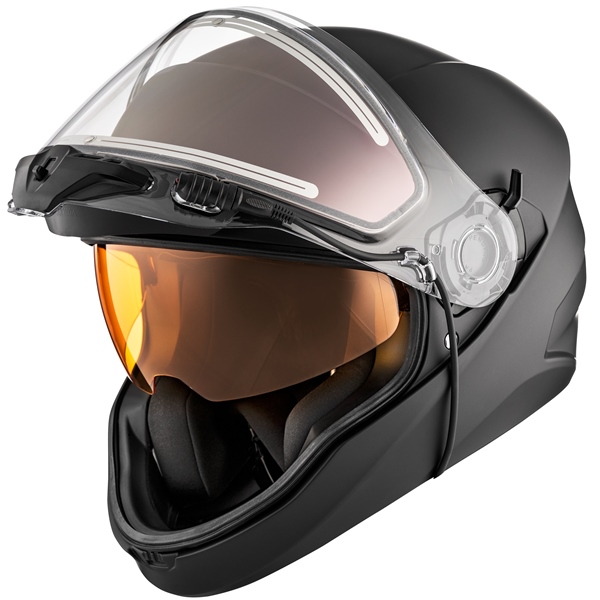 Image-4 CKX Contact Free-Face Helmet Solid HELM CONTACT EDL SOLID BK MAT 5XL CKX 515359 515359 CKX