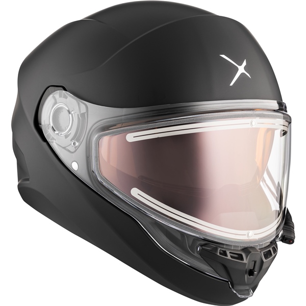 Image-2 CKX Contact Free-Face Helmet Solid HELM CONTACT EDL SOLID BK MAT 5XL CKX 515359 515359 CKX