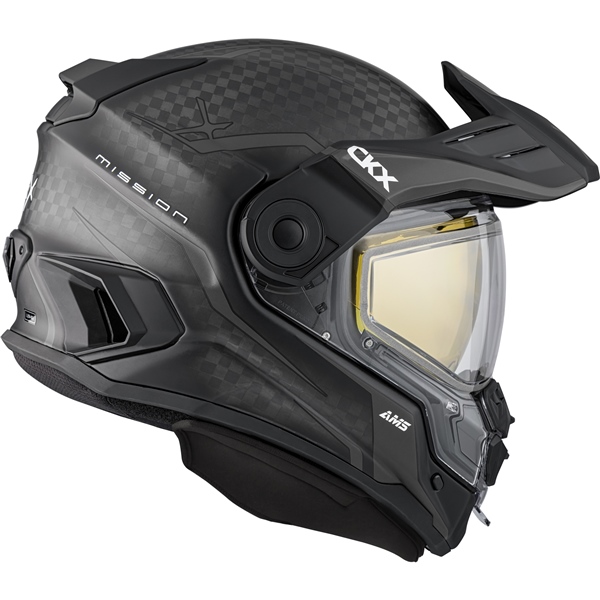 Mission Free-Face Helmet - Carbon