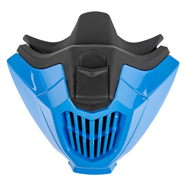 516219 CKX CKX Titan Air Flow Removable Muzzle MUZ TITAN AF STLW CARB BL/RD/CML GLOSS Titan Air Flow Removable Muzzle Carbon, Red, Camel Glossy