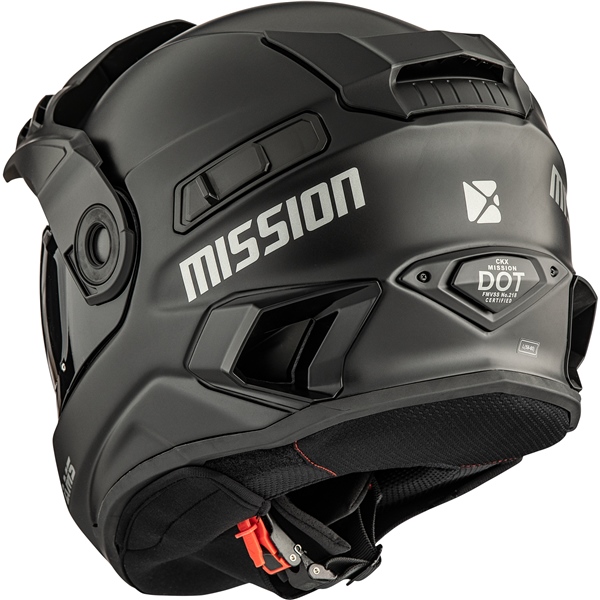 Image-3 CKX Mission Free-Face Helmet Smoke HELM MISSION DL SMK SOLID BK MAT 3XL 516477 516477 CKX