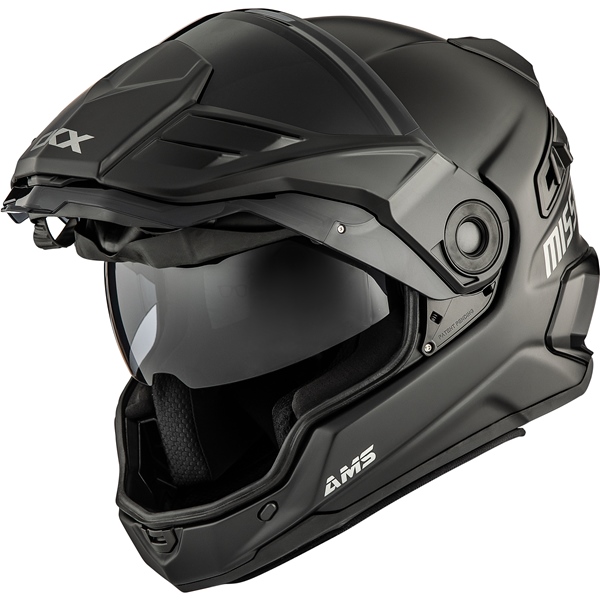 Image-4 CKX Mission Free-Face Helmet Smoke HELM MISSION DL SMK SOLID BK MAT 3XL 516477 516477 CKX