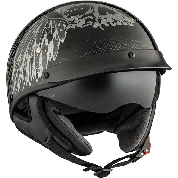 Image-4 CKX Revolt RSV Half Helmet Pariah HELM REVOLT PARIAH GY GLOSS 2XL CKX 516626 516626 CKX