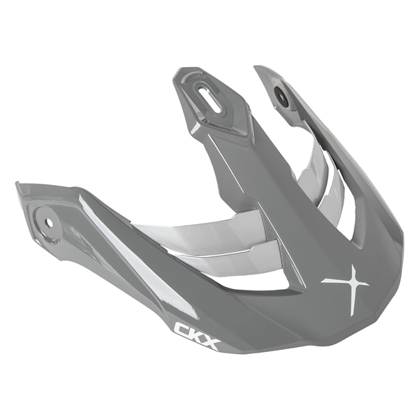 517198 CKX CKX Peak for Titan Helmet Roar PEAK TITAN ROAR SI GLOSS CKX Peak for Titan Helmet Silver Glossy