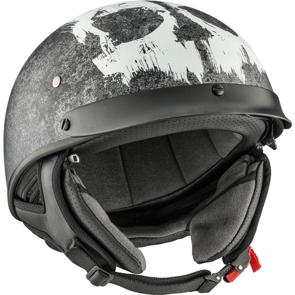Image-4 CKX Revolt RSV Half Helmet Lull HELM REVOLT LULL BK/WH MAT 2XL 517266 517266 CKX