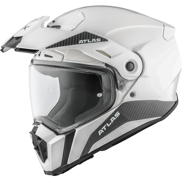 Image-2 CKX Peak for Atlas Helmet Solid Color PEAK ATLAS SOLID CARB WH GLOSS 517338 517338 CKX