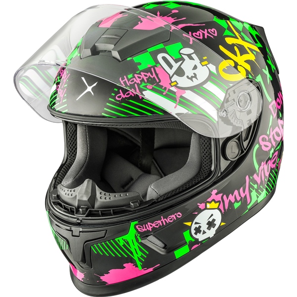 Image-4 CKX RR24Y Helmet Street - Summer HELM RR24Y STREET GR/PR GLOSS XL 517425 517425 CKX