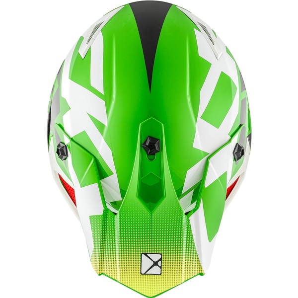 Image-5 CKX TX019Y Off-Road Helmet Howl - Without Goggle HELM TX019Y HOWL GR GLOSS XL 517595 517595 CKX