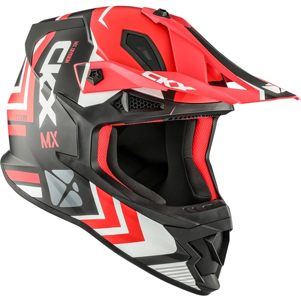 Image-3 CKX TX319 Off-Road Helmet Arrow - Without Goggle HELM TX319 ARROW RD MAT XS 517681 517681 CKX