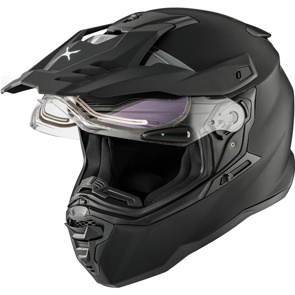 Image-4 CKX DS24 Dual Sport Helmet Solid HELM DS24 EDL SOLID BK MAT 2XL 517726 517726 CKX