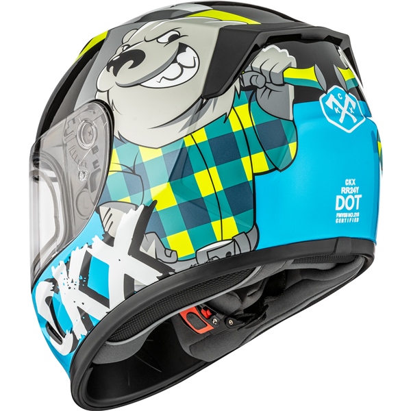 Image-3 CKX RR24Y Helmet Lumberjack - Winter HELM RR24Y DL LUMBERJACK GR GLOSS XL 517895 517895 CKX