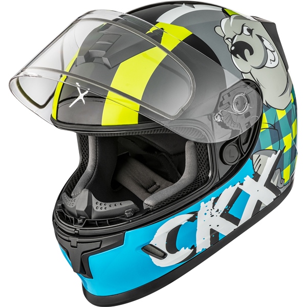Image-4 CKX RR24Y Helmet Lumberjack - Winter HELM RR24Y DL LUMBERJACK GR GLOSS XL 517895 517895 CKX