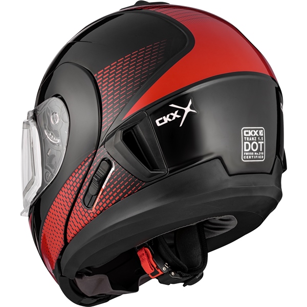 Image-3 CKX Tranz 1.5 AMS Modular Helmet Cyber HELM TRANZ 1.5AMS EDL CYBER RD GLOS 3XL 517917 517917 CKX